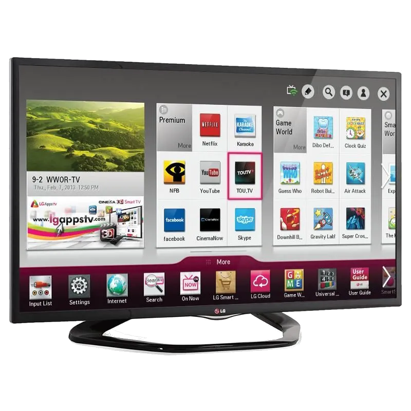 Замена шлейфа матрицы LG 42LN570