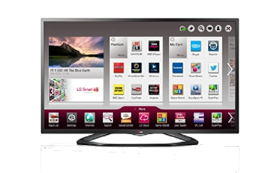 Замена шлейфа матрицы LG 47LN578V