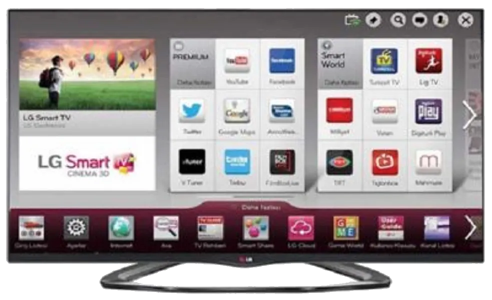 Замена шлейфа матрицы LG 50LA660