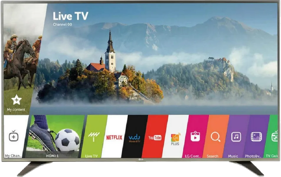 Замена шлейфа матрицы LG 55UH656