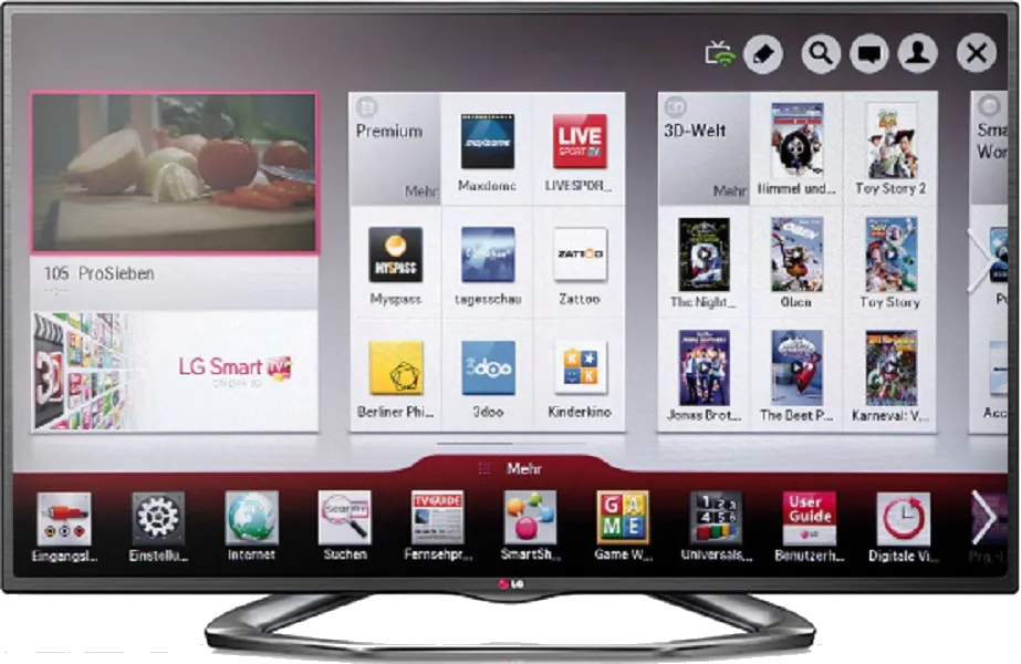 Замена шлейфа матрицы LG 60LA6208